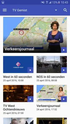 Omroep West android App screenshot 9
